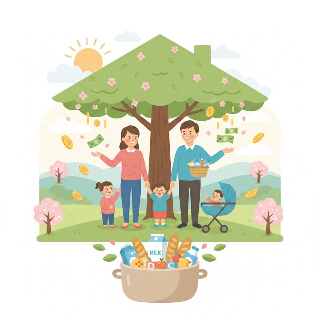 物価高対応 子育て応援手当2万円【2026年春】申請不要？対象者・支給時期を完全解説